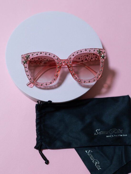Pink Star Sunglasses main image 8